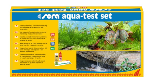 Сера Набор тестов для воды AQUA-TEST в ассортименте, Sera
