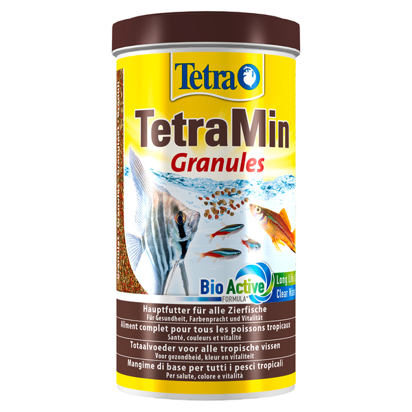 Тетра Корм TetraMin Granules для всех видов рыб, 1 л, гранулы, Tetra