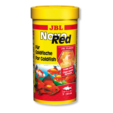 JBL Основной корм NovoRed для золотых рыбок, хлопья, в ассортименте