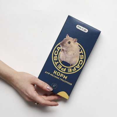 ПетсКафе Корм премиум-класса для мелких грызунов, 400 г, PetsCafe