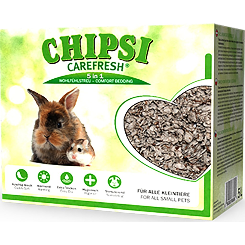 NEW Карефреш Наполнитель бумажный натуральный Original Chipsi для мелких животных, рептилий и птиц, в ассортименте, Carefresh