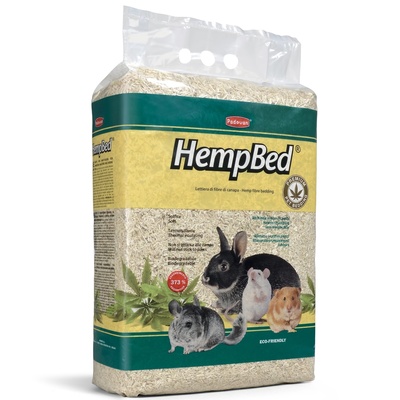 Падован Подстилка Hemp Bed из пенькового волокна для мелких домашних животных, 30л/3кг, Padovan