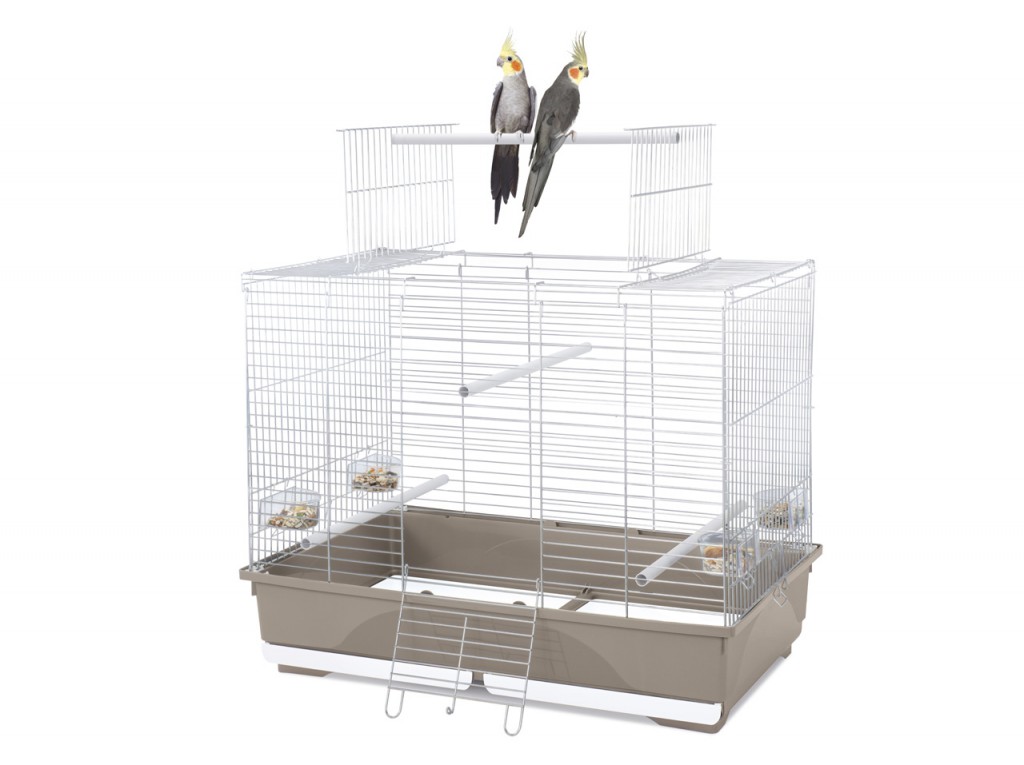 Имак Клетка для птиц Wilma с открывающимся верхом, 80,5*49*65,5 см, Imac