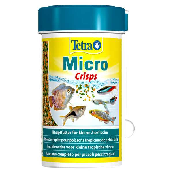 Тетра Корм Micro Crisps для мелких видов рыб, 100 мл, Tetra