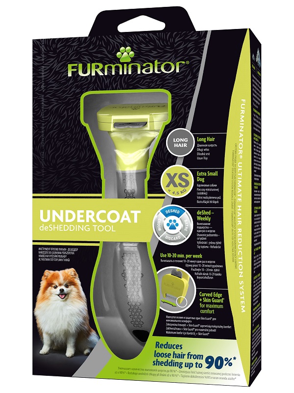 Фурминатор для собак миниатюрных и карликовых пород, размер XS, в ассортименте, FURminator