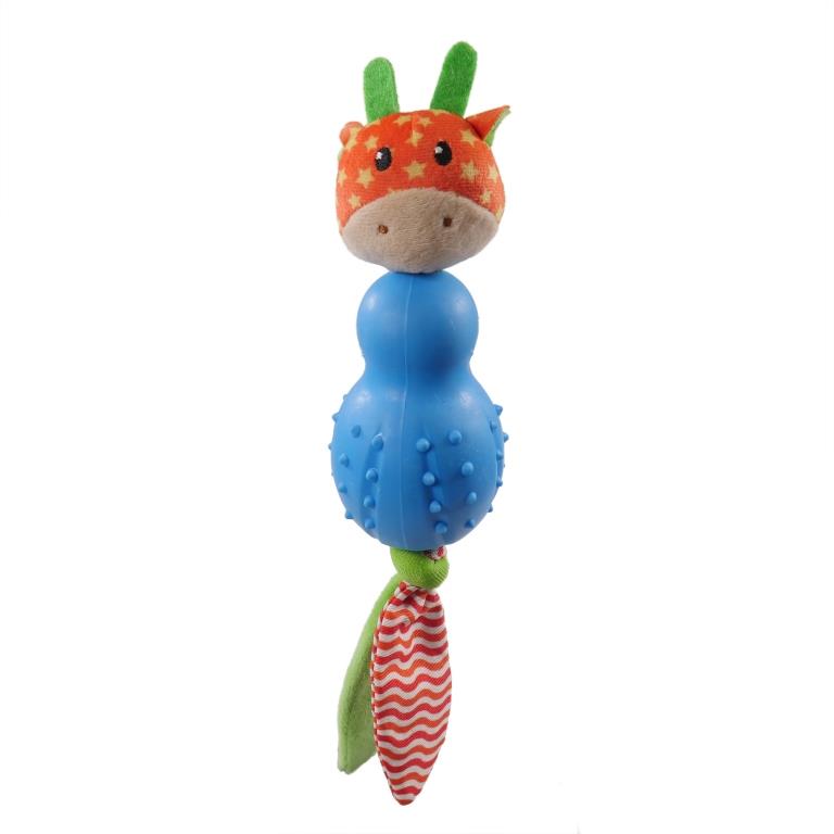 Роузвуд Игрушка для собак Жирафик Джолли (Jolly Giraffe) 23*9*6 см, резина/полиэстер, Rosewood