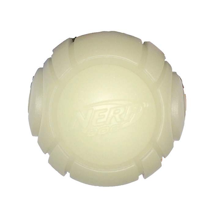 Нёрф Игрушка Мяч теннисный блестящий для бластера Dog Tennis Ball Blaster, 6 см, Nerf
