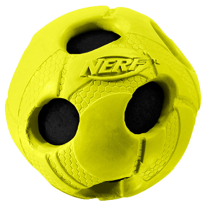 Нёрф Игрушка Мяч с отверстиями для собак, в ассортименте, Nerf