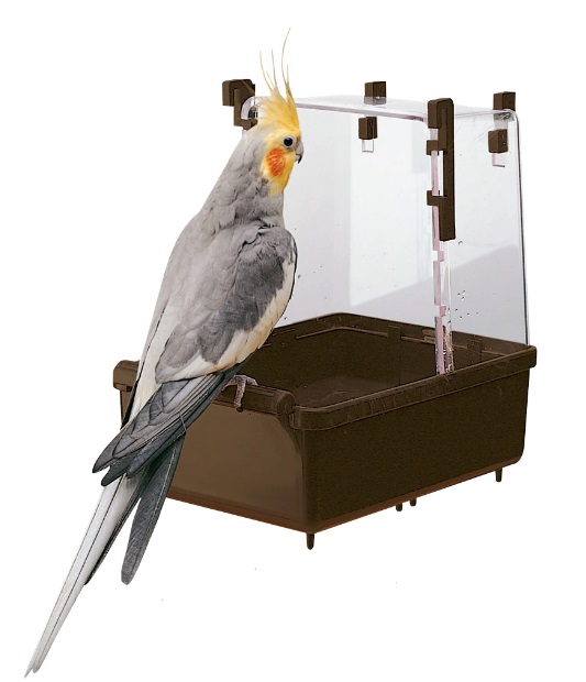 Ферпласт Ванночка L101 для средних попугаев, 23,5*15,5*24 см, в ассортименте, Ferplast