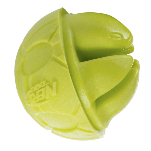 Нёрф Игрушка Мяч из вспененной резины для собак, 6 см, зеленый, Nerf