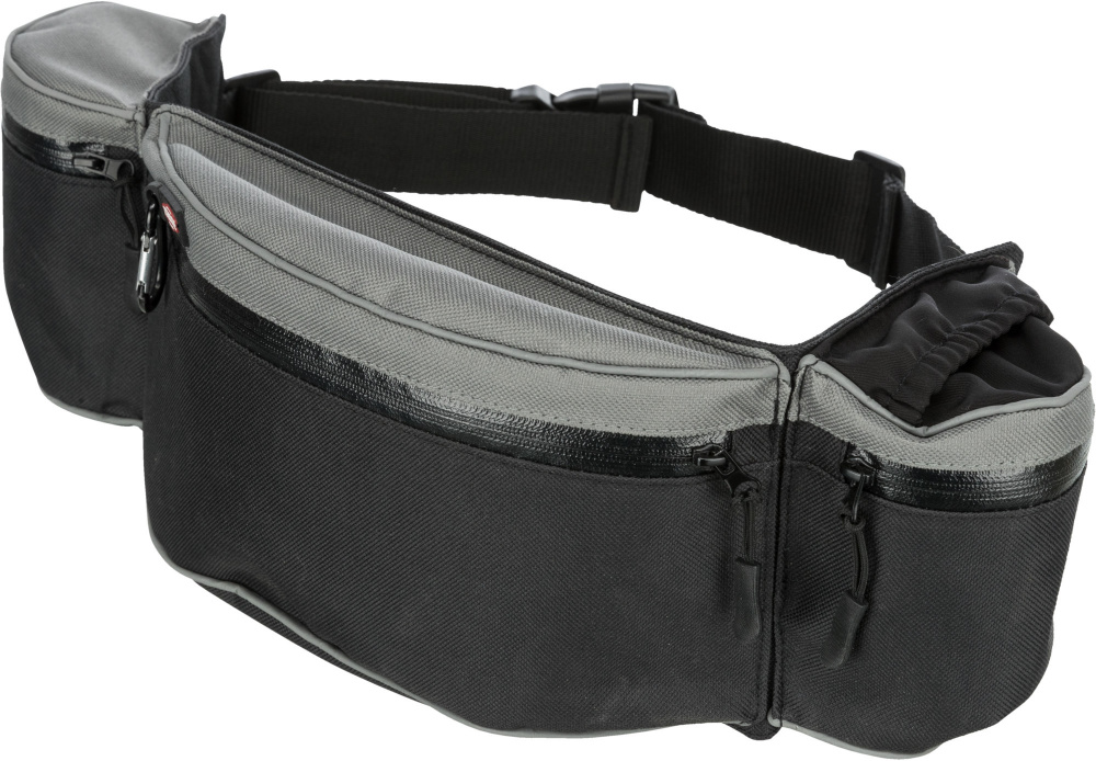 Трикси Ремень на пояс Baggy Belt с сумками для лакомств, ремень 62–125 см, Trixie
