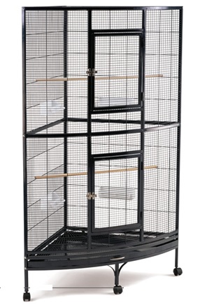 Триол Клетка-вольер В11 для птиц, грызунов, хорьков, 100*64*159 см, в ассортименте, Triol