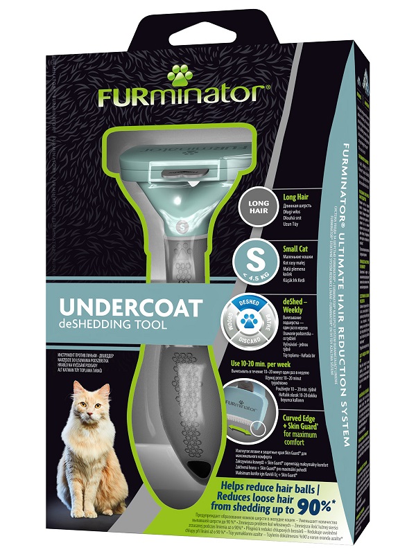 Фурминатор для маленьких кошек, размер S, в ассортименте, FURminator