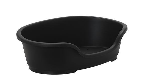 Модерна Лежак пластиковый черный в ассортименте, Moderna Products