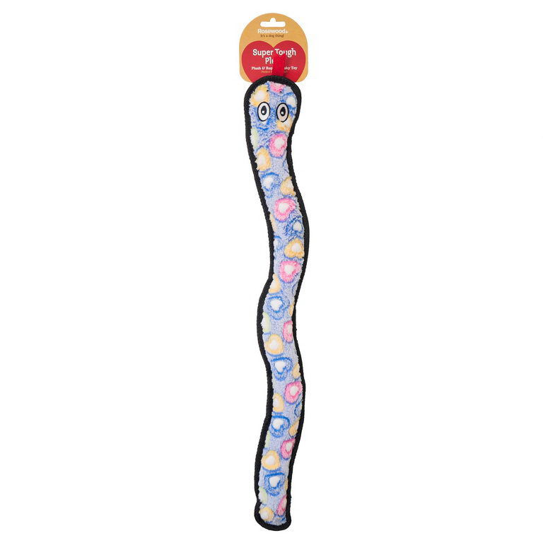 Роузвуд Игрушка для собак Змейка с канатом 70*8*4 см, полиэстер/хлопок, Rosewood