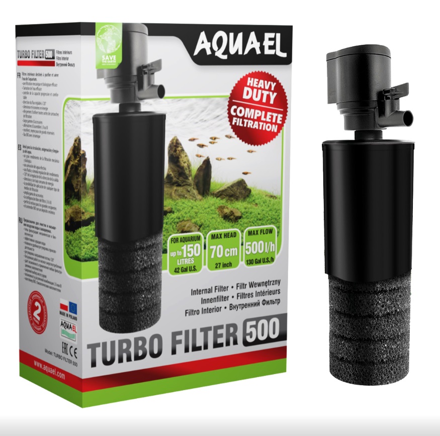 Акваэль Внутренний фильтр TURBO FILTER для аквариумов, в ассортименте, Aquael