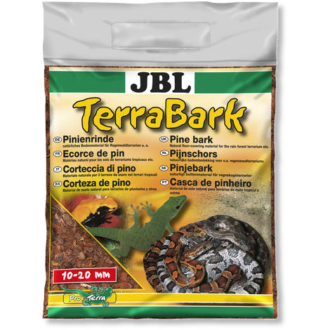 JBL Субстрат TerraBark из сосновой коры для лесных и тропических террариумов, в ассортименте
