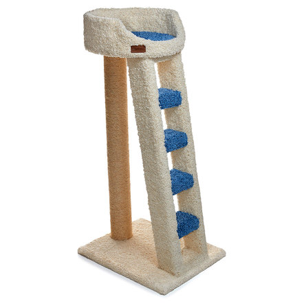 Сайвал Комплекс Malmo для кошек 56*43*113 см с лестницей, в ассортименте, ковролин/сизаль, Saival