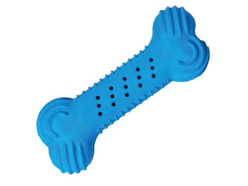 Роузвуд Игрушка для собак Кость охлаждающая Cool синяя, в ассортименте, резина, Rosewood