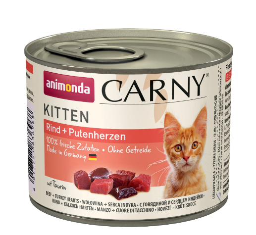 Анимонда Консервы Carny Kitten для котят, в ассортименте, 6*200 г, Animonda