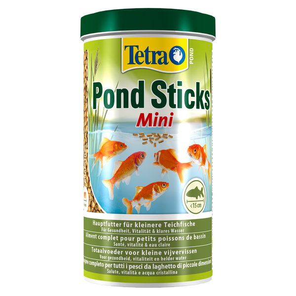 Тетра Корм Pond Sticks Mini для мелких прудовых рыб, мини-палочки, 1 л, Tetra