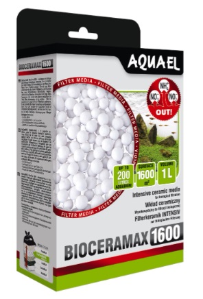 Акваэль Наполнитель BIO CERAMAX 1600 керамический, шарики, 1л, Aquael