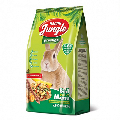 Хэппи Джангл Корм Престиж для кроликов, 500 г, Happy Jungle