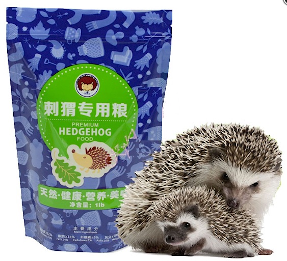 Мелкий гранулированный сухой корм Premium Hedgehog Food для африканских ежей, 450 г, Dr. Thorn