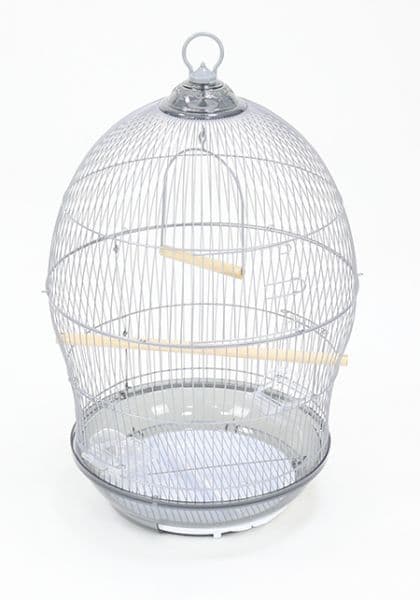 Клетка 370 круглая для птиц, 48,5*76 см, в ассортименте, Золотая Клетка