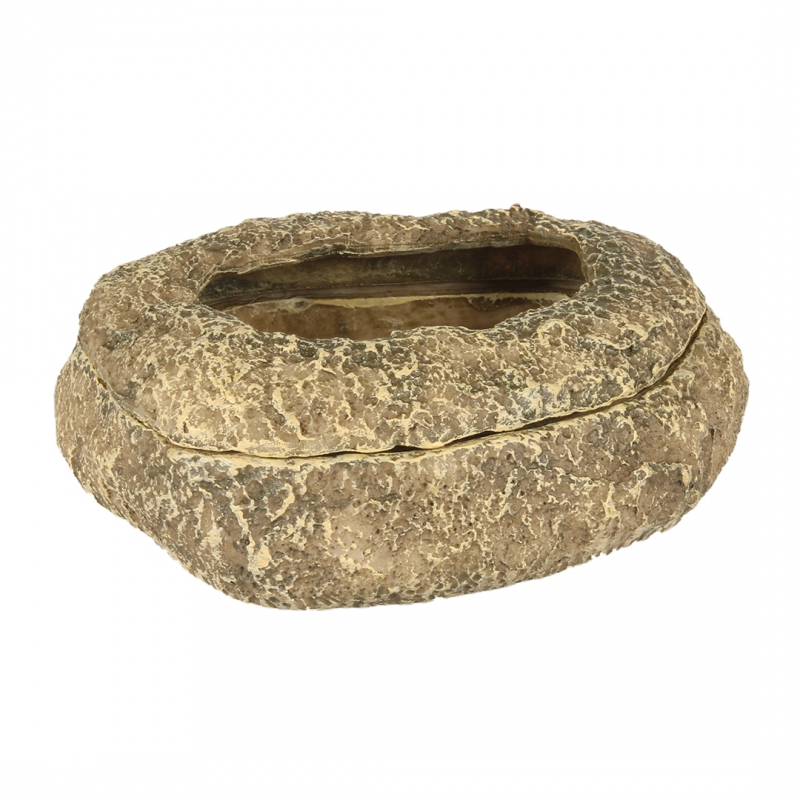 Аква Делла Кормушка-камень для подвижного корма Stone Pool 1, 12*10*4,5 см, Aqua Della