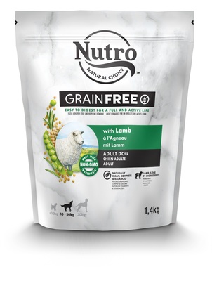 Нутро Корм Grain Free Adult для собак средних пород Ягненок/Экстракт Розмарина, в ассортименте, Nutro