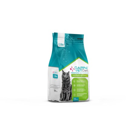 Карни Корм Vet Diets Cat Gastro Intestinal для кошек при растройствах ЖКТ, 1,5 кг, Carni