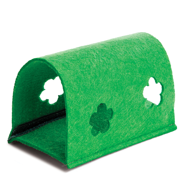 Гамма Домик-коврик на липучке Клевер, зеленый, в ассортименте, термофиксированное нетканое полотно, Gamma