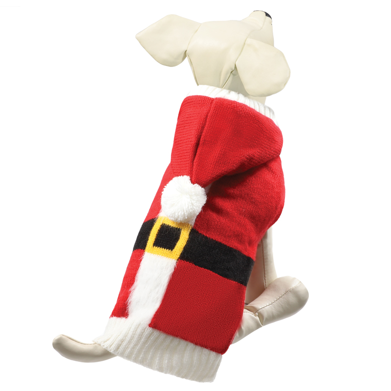 Триол Свитер новогодний Дед Мороз для собак, серия NEW YEAR, красный, в ассортименте, Triol