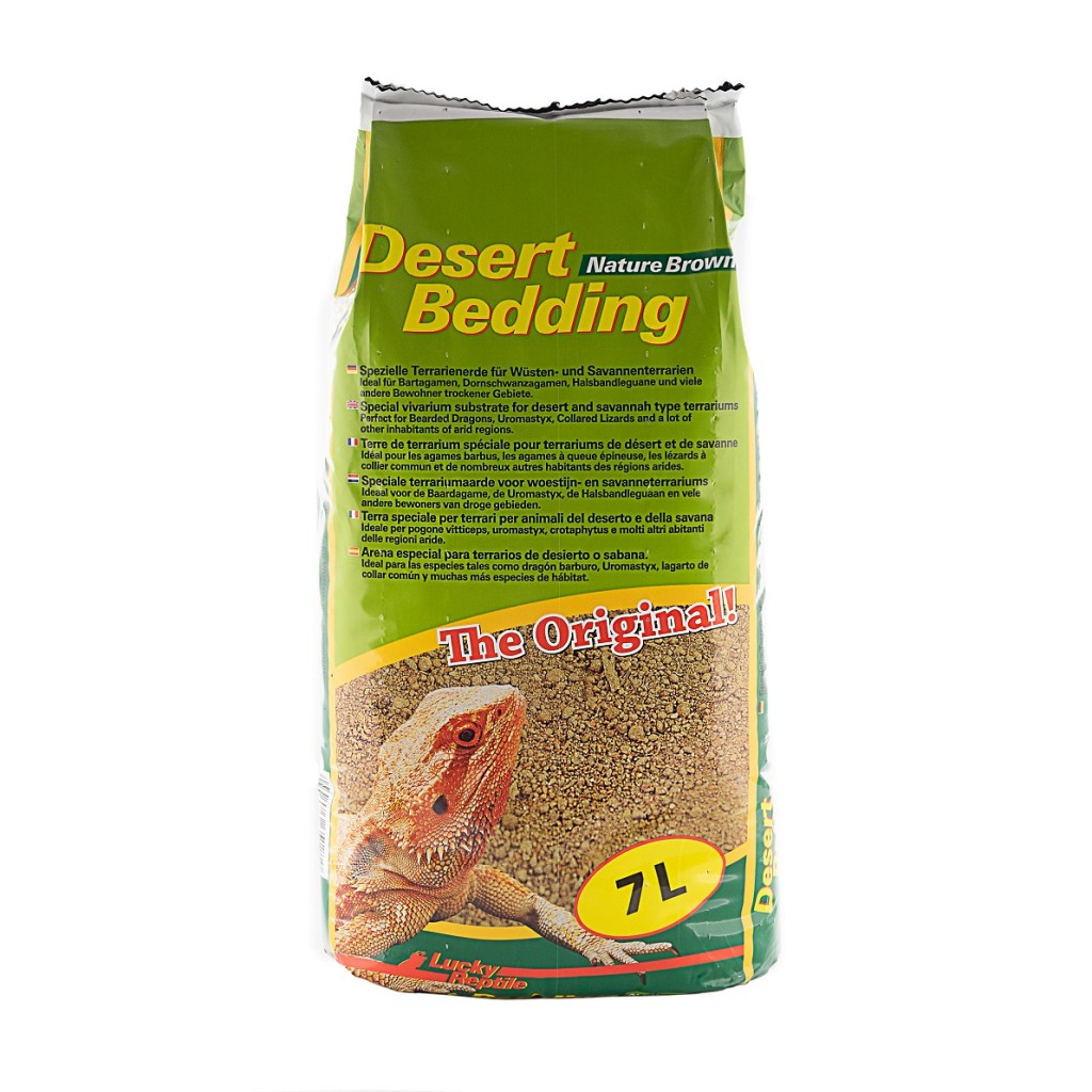 Лаки Рептайл Пустынный грунт для террариумов Desert Bedding, в ассортименте, 20 л, Lucky Reptile