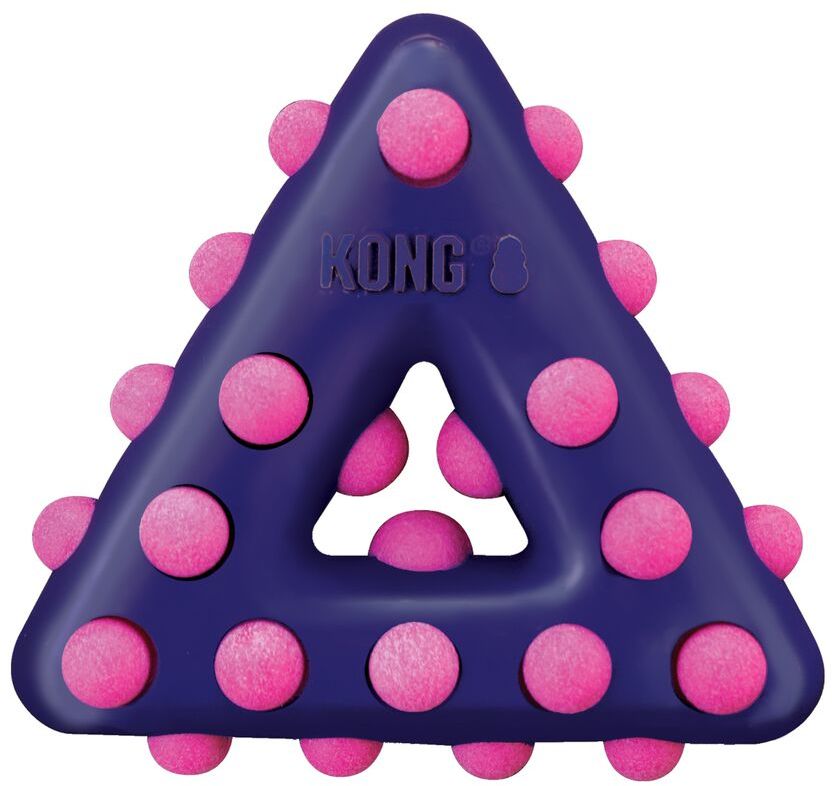 Конг Игрушка Dotz для собак, Треугольник, 17 см, Kong
