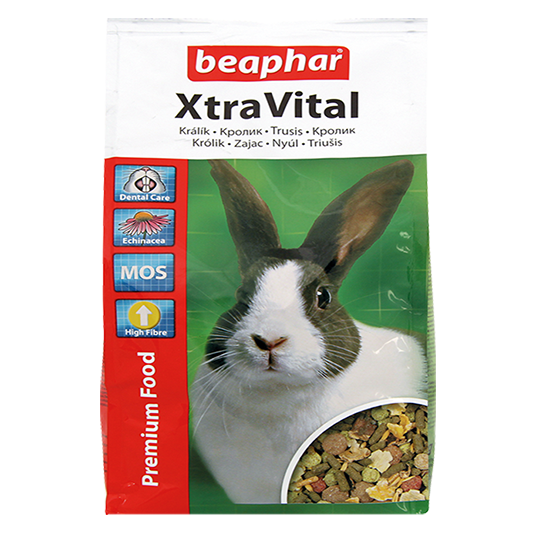 Беафар Корм премиум-класса Xtra Vital Rabbits для кроликов, в ассортименте, Beaphar