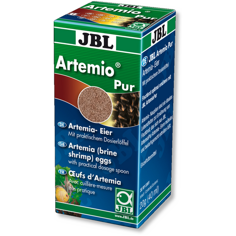 JBL Яйца артемии ArtemioPur для получения живого корма, 40 мл/20 г