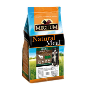 Меглиум Корм Adult Sensible для собак с чувствительным пищеварением, Ягненок/Рис, в ассортименте, Meglium