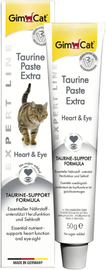 Джимкэт Паста Taurine Paste Extra для кошек, с таурином, 50 г, Gimcat
