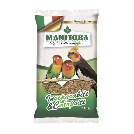 Манитоба Корм премиум-класса для средних попугаев 1 кг, Manitoba