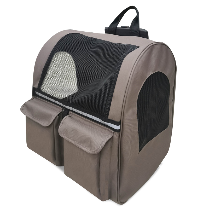 Триол Сумка-рюкзак на колесах Путешественник, серия TRAVEL, 43*28*46 см, коричневый, Triol