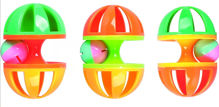 Фламинго Игрушка ROLLER с шариком, 6,5*10 см, пластик, в ассортименте, Flamingo