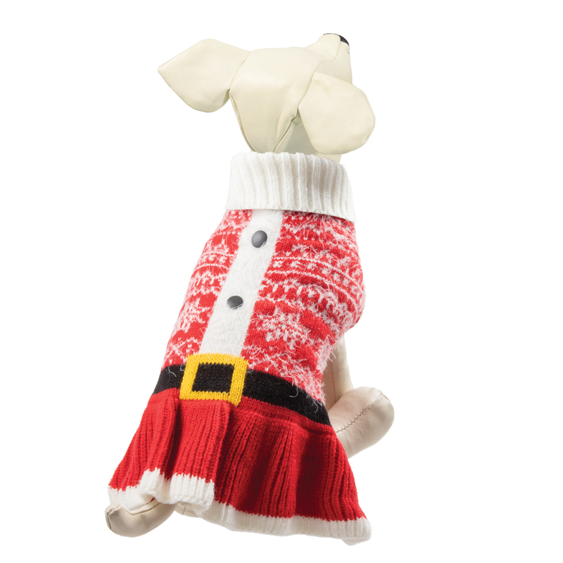 Триол Платье новогоднее для собак, серия NEW YEAR, красный, в ассортименте, Triol