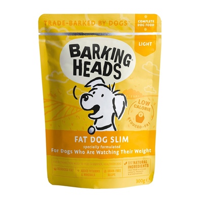 Баркинг Хедс Паучи для собак с избыточным весом Худеющий толстячок (Fat Dog Slim), 300 г, Barking Heads