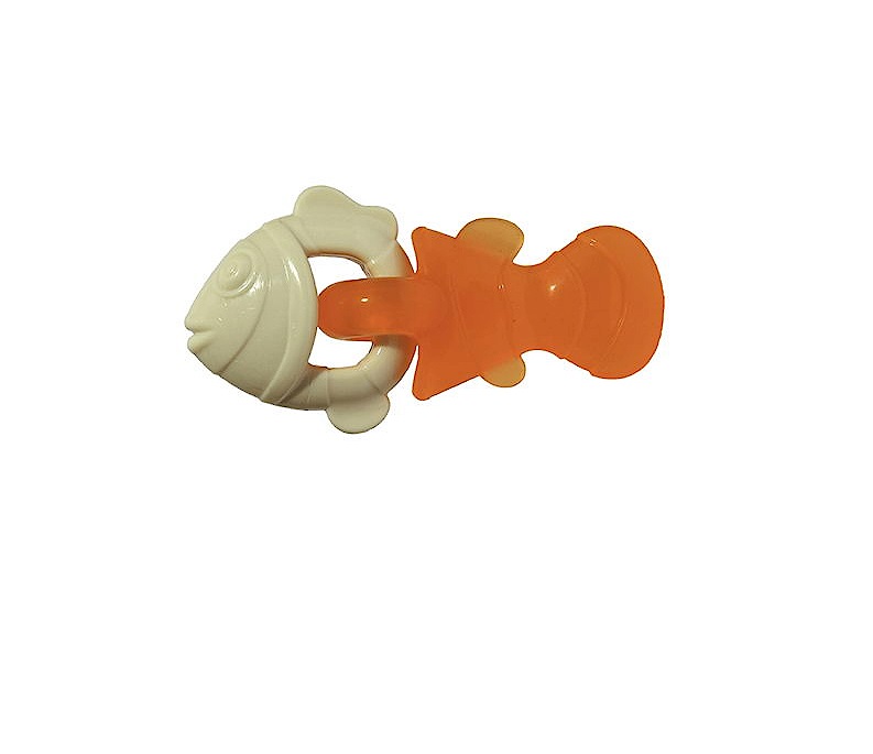 Роузвуд Игрушка для собак Рыбка серия Tough Twist оранжево-белая, в ассортименте, Rosewood