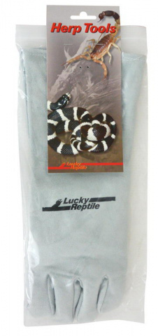 Лаки Рептайл Перчатка защитная кожаная Protection Glove для обращения со змеями, в ассортименте, Lucky Reptile