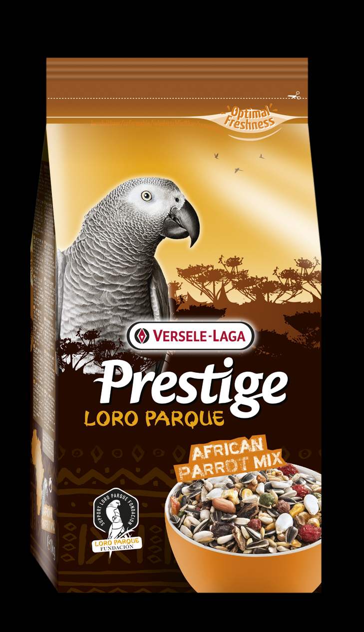 ВРЕМЕННО НЕТ В НАЛИЧИИ   Верселе Лага Корм Prestige Premium African Parrot Loro Parque Mix для крупных африканских попугаев Премиум, 3 весовки, Versele-Laga 