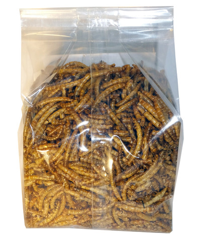 Букахи Сушеный мучной червь для насекомоядных, в ассортименте, Bukahi