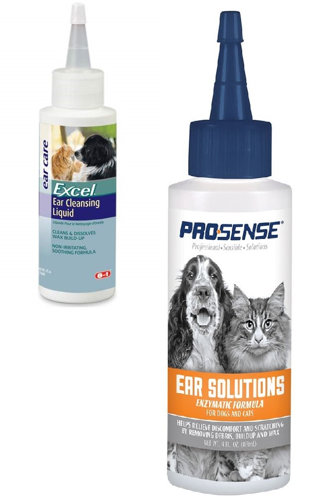 8in1 Гигиенический лосьон для ушей собак и кошек Prosens Ear Solutions замена Clear Ear Cleansing Liquid, 118 мл